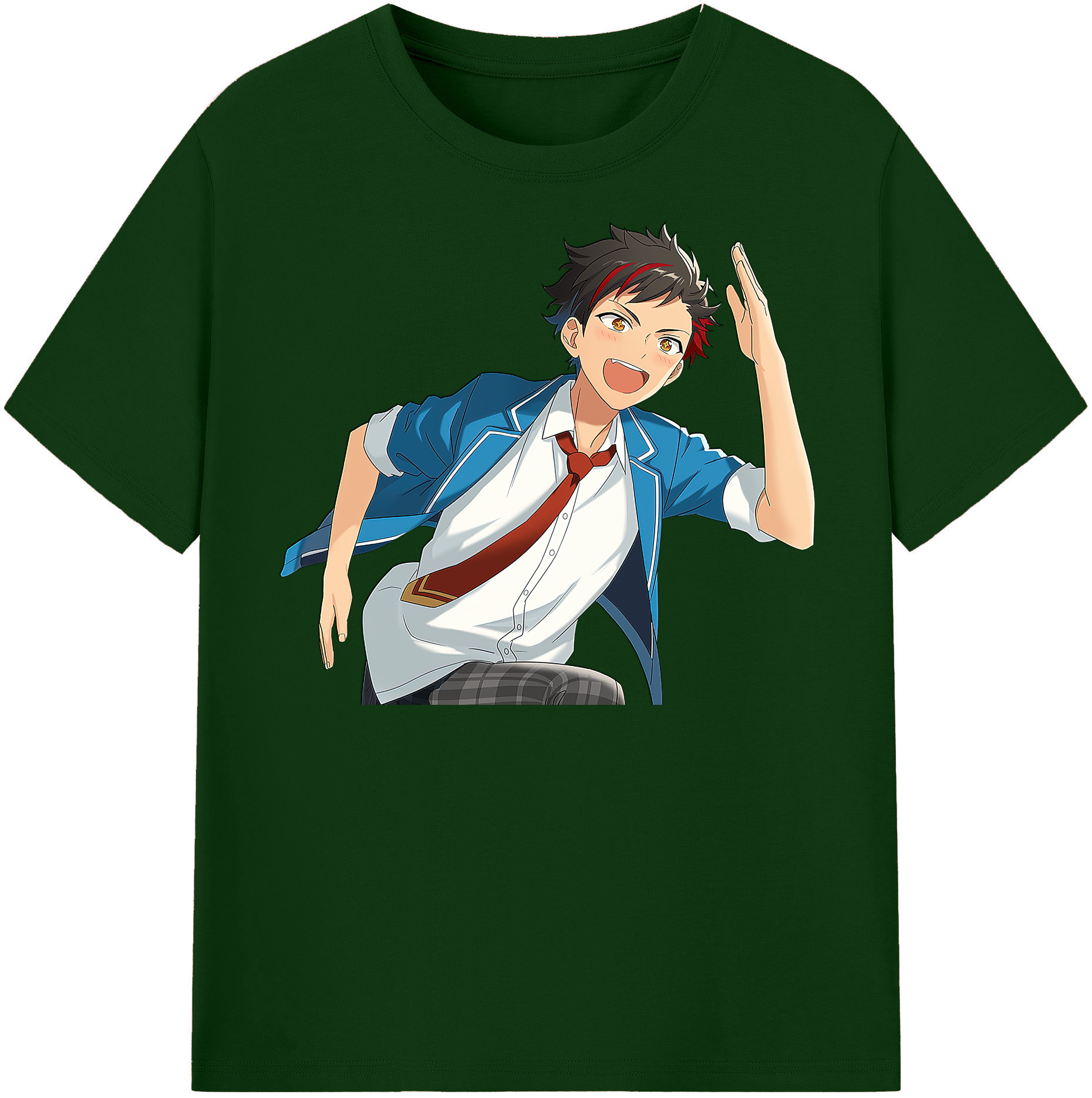 （画像用） あんさんぶるスターズ! Ensemble Stars 綿100％半袖Tシャツ（フロントプリント）